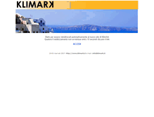 Tablet Screenshot of klimark.it